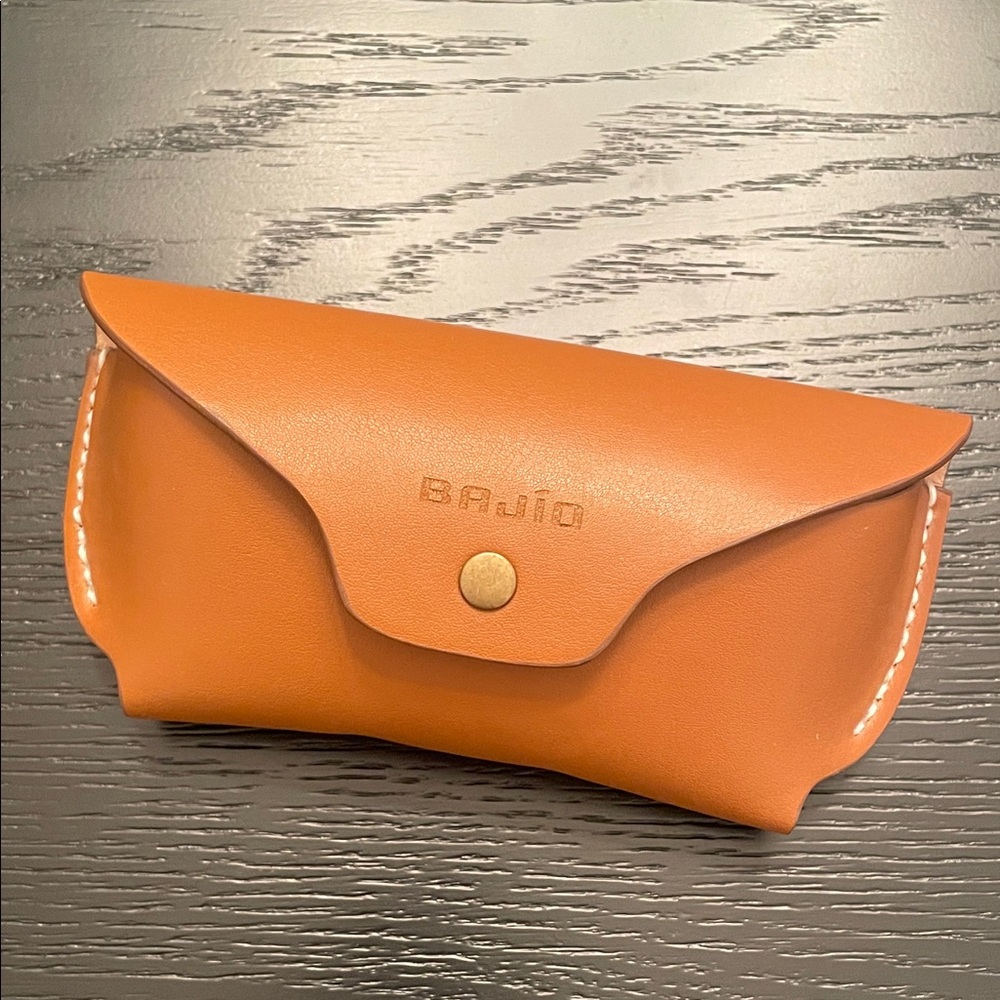 BAJIO glasses case cactus leather eco sustainable large unique vegan